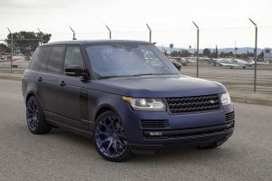 2019 Land Rover Range Rover HSE on Purple Forgiato Wheels (Drea-M)